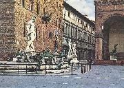 AMMANATI, Bartolomeo The Fountain of Neptune  lll oil painting reproduction